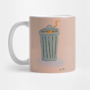 Garbage Can Cat Mug